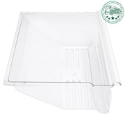 DURAFORCE Clear Crisper Pan Bottom Drawer For Whirlpool Refrigerator WP2188664 2188664