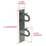 DURAFORCE 3 Pcs Wall Mount Workout Anchors Resistance Bands Wall Anchors Home Gym Exercise
