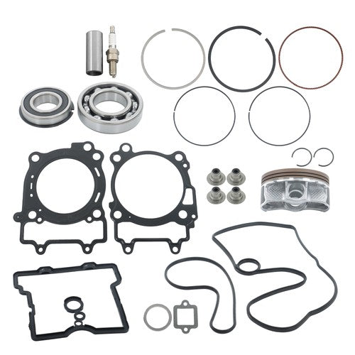 DURAFORCE New Standard Bore Engine Gasket Piston bearings kit for Polaris RZR 570 2012~16