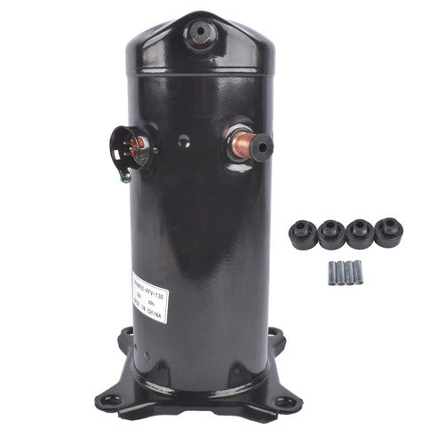 DURAFORCE ZR48K5E-PFV-130 Scroll Compressor For R-22 R-407c 4 Ton 208-230 Voltage 1 Phase