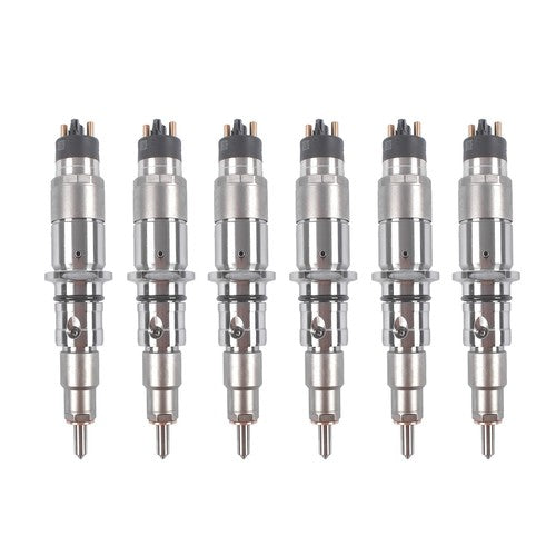 DURAFORCE 6PCS Fuel Injectors For Komatsu PC200-8 Cummins QSB6.7 QSB5.9 0445120231 5263262