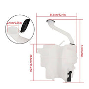 DURAFORCE Suitable For 18-22 Toyota Camry&Avalon White Plastic Windshield Washer Reservoir