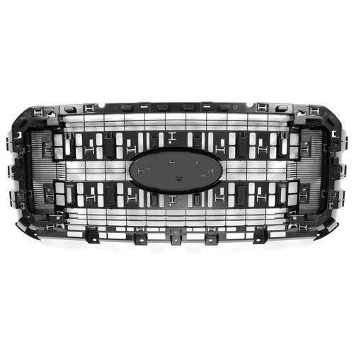 DURAFORCE Front Upper Grille Bracket For 2011-2016 Ford F250 F350 F450 Super Duty Black