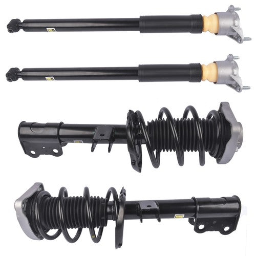 DURAFORCE 4Pcs Front Rear Shock Struts For Mercedes W156 GLA200 GLA250 GLA45 AMG 2014-2020