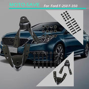 DURAFORCE 2Pcs Rear Leaf Spring Forward Shackle Bracket Hanger For 83-97 Ford F-250 F-350