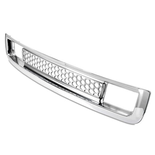 for 07 13 GMC Sierra 1500 Denali Pickup Bottom Lower Bumper Mesh Grille Chrome