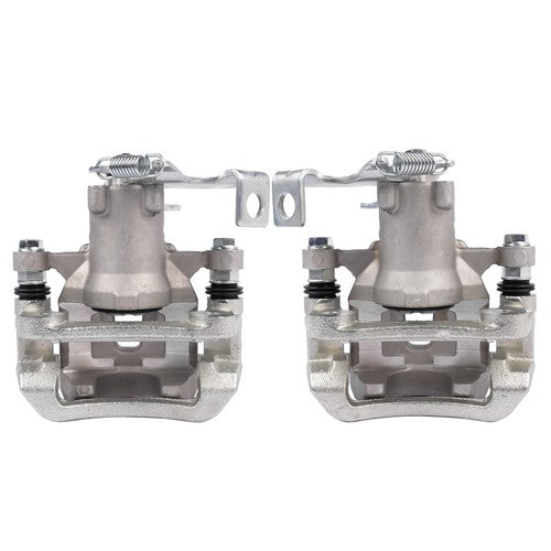 DURAFORCE 2Pcs Rear Driver & Passenger Brake Caliper with Bracket for Kia Soul 2014-2018