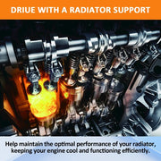 DURAFORCE 17A805588E Front Radiator Core Support Assembly for Volkswagen Jetta 2019-2023