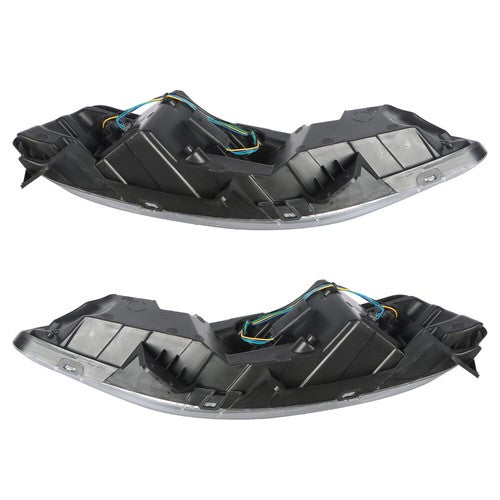 DURAFORCE Front Fog Lights For Chevy Malibu 2019-2022 Turn Signal Lights W/LED DRL RH+LH