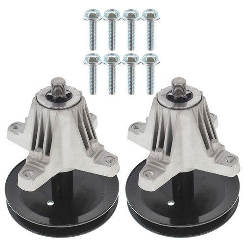 DURAFORCE Spindle Assembly W/Pulley Bolt For Troy Bilt MTD 618-06991 918-06991 2pcs