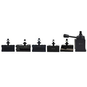 DURAFORCE 6Pcs 6- 12" AXA 250-111 Wedge Type Quick Change Tool Post Holder Set For Lathe