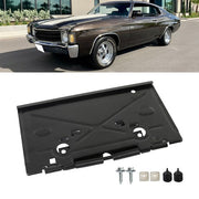 DURAFORCE Fit For 1968-1972 Chevrolet Chevelle License Plate Tag Bracket With Hinge Metal