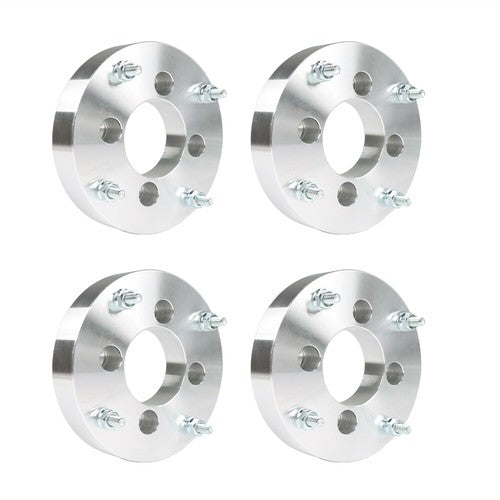 DURAFORCE 4x156 Wheel Spacers 1.5" 90mm 3/8"-24 2000-2006 For Honda Rancher 350 Silver X4