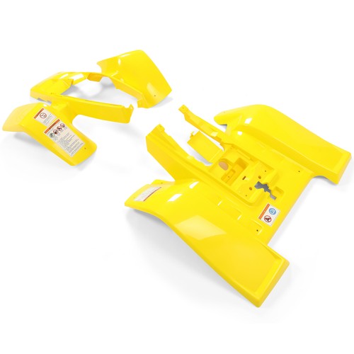 DURAFORCE For Yamaha Banshee Yellow& Black Fenders + Gas Tank Plastics + Radiator Grille