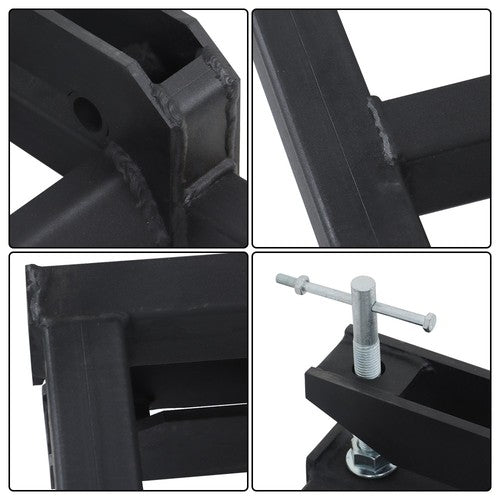 DURAFORCE 2500lbs 42" Clamp on Heavy Debris Fork for Tractor Skid Steer Buckets Universal