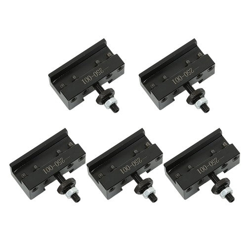 DURAFORCE 5 PCS #1 Quick Change Turning & Facing Lathe Tool Post Holder OXA 250-001 New