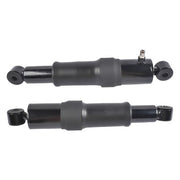 DURAFORCE Pair Rear Steel Air Ride Shocks Suspension For Harley-Davidson Touring 1980-2023