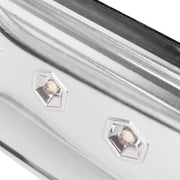DURAFORCE White LED Bumper Side Marker Lights Clear for 2003-2007 for Infiniti G35 Coupe