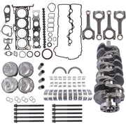 DURAFORCE Crankshaft Con Rod Gasket Set Pistons Bearing Screw Kit for Hyundai Sonata 2.0L