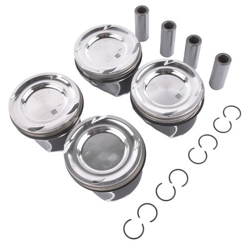 DURAFORCE New Pistons Rings Set STD for Mercedes SLC200 V250 SLC300 E300 2017-2018 2.0L L4