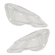 DURAFORCE Headlight Lens Cover Lampshade For 2009-2013 Mercedes-Benz W212 E350 E500