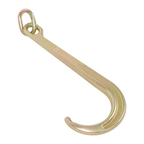 DURAFORCE 1 x J Hook Grade G70 Towing Hooks 15 Inch Roll Back Clevis 5400 Lbs Load Limit