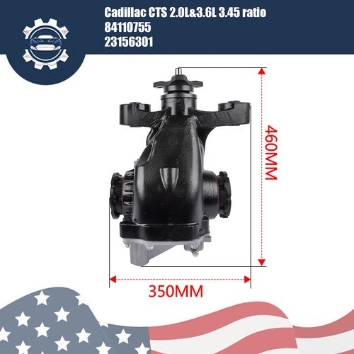 DURAFORCE 84110755 For Cadillac CTS 3.45 Rear Carrier Differential 2014-2015 6-Speed Trans