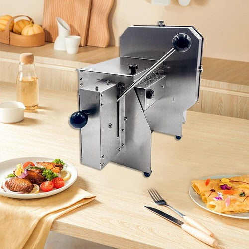 DURAFORCE Upgraded Commercial Electric Onion Potato Slicer Vegetable Fruit Cutter 0-0.4’’