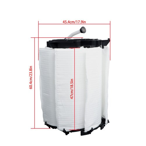 DURAFORCE 59023500 Complete Element Grid Assembly Replacement For Grid Pool 36 Square Feet