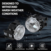 DURAFORCE Fit 2013-2014 Subaru WRX STI Front Bumper Fog Lights W/ Bulbs Lamps LH&RH Pair
