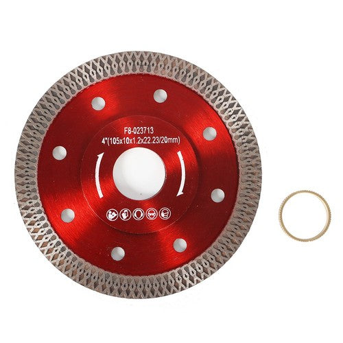 DURAFORCE 4" Dry Wet Super Thin Diamond Porcelain Saw Blades Ceramic Cutting Disc Wheels