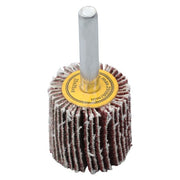 DURAFORCE 5 Pack 1" x 1" x 1/4" Shank Mounted Flap Wheels 80 Grit Aluminum Oxide