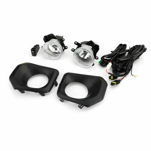 DURAFORCE For 2016-2023 Toyota Tacoma SR SR5 TRD Fog Lights Bumper Lamps Clear Lens Pair