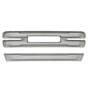 DURAFORCE For 2019-2022 GMC Sierra 1500 SLT AT4 Grille Covers Grill Overlay Gloss Black