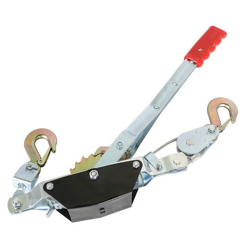 DURAFORCE 2 Ton Dual Gear Power Puller Ratcheting Gear Pulley System New