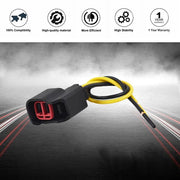 DURAFORCE 8Pcs Fuel Injector Connector Pigtail Wire For Dodge LS2 LS3 Ford EV6 EV14 USCAR