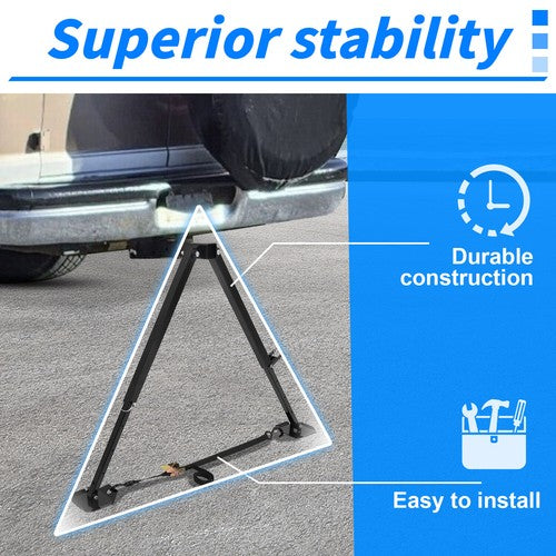 Hitch Mount Stabilizer for RV with 2 Inch Receivers Motorhomes Truck Travel Trailers