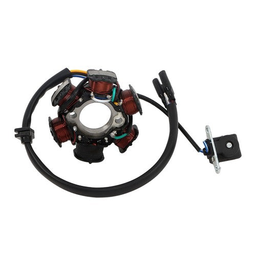 DURAFORCE 6 Coil Pole Magneto Flywheel Stator 50cc 70cc 110cc 125cc PIT Quad Dirt Bike ATV