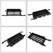 DURAFORCE ML3Z-8475-A For 21-22 Ford F-150 Radiator Upper+Lower Grille Shutter W/O Motor