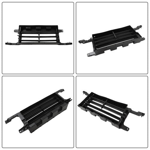 DURAFORCE ML3Z-8475-A For 21-22 Ford F-150 Radiator Upper+Lower Grille Shutter W/O Motor