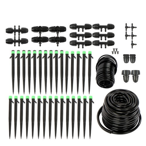 DURAFORCE Drip Irrigation System - Adjustable Quick Connect Irrigation System fit Gardens