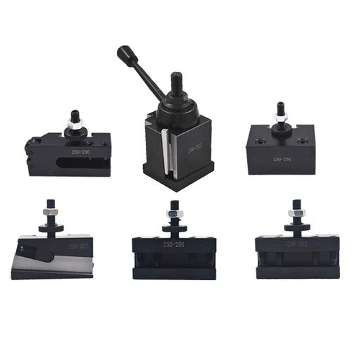 DURAFORCE 6 Pcs BXA 250-222 Quick Change Wedge Tool Post Set Series 10" - 15" New