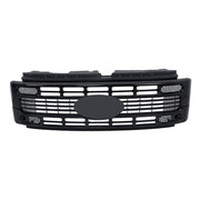 DURAFORCE Fit For Ford F250 XL/XLT 2023 2024 Gloss Black Plastic Front Upper Grill Grille