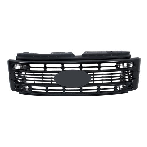 DURAFORCE Fit For Ford F250 XL/XLT 2023 2024 Gloss Black Plastic Front Upper Grill Grille
