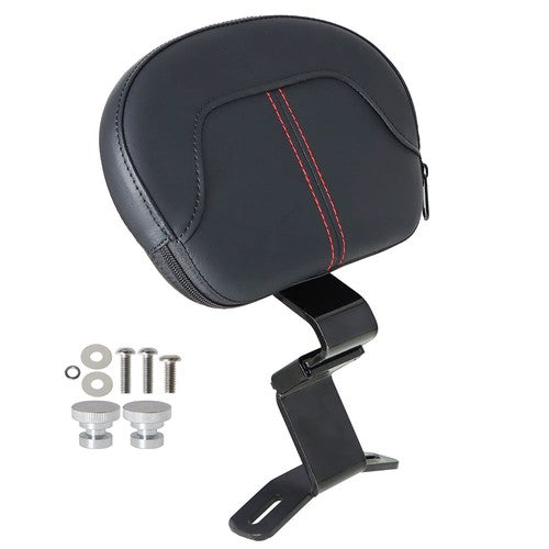 DURAFORCE Front Driver Rider Backrest Fit For CVO Touring Road King Glide FLHR 2009-2022