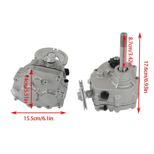 DURAFORCE For 2HP - 13HP Engine 41P 10T or 12T TAV30 Go Kart Forward Reverse Gear Box US
