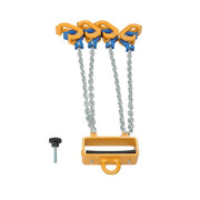 DURAFORCE Chain Drum Lifter 4400 lbs Loading Capacity for 55 Gallon Drums Forklift Hoist