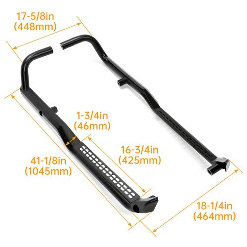 DURAFORCE Rock Guard With Step For 2018-2023 Polaris Ranger XP 1000 CMV Pro XD #2882530