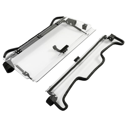 DURAFORCE Flip Windshield for 2018-21 Polaris RZR XP Turbo S 19-21 XP 4 Scratch Resistant