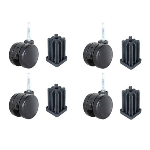 DURAFORCE 4 Set For Weber Spirit Series Caster Wheel For Weber Summit Gas Grills